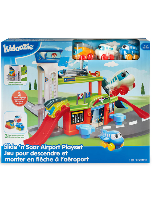 Slide n' Soar Airport Playset