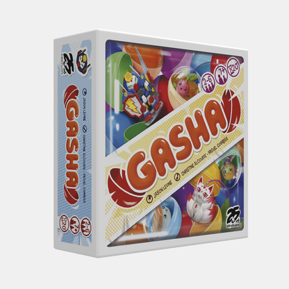 Gasha Card Game for 2-6 Players, Ages 7+