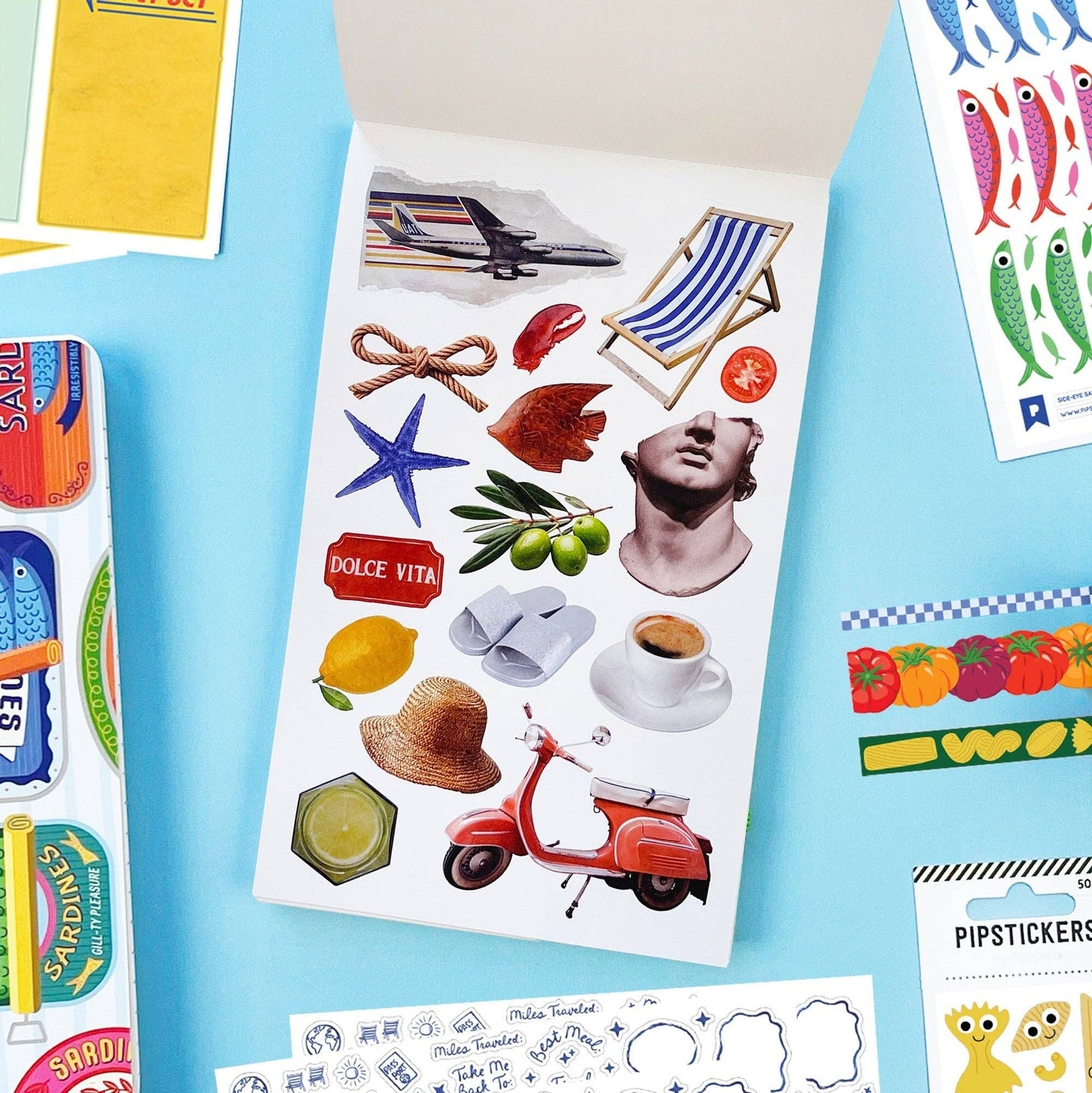 La Dolce Vita Junk Journal Sticker Book Volume 5