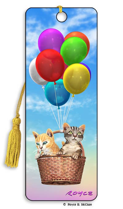 3D Royce bookmark - Kitty Up