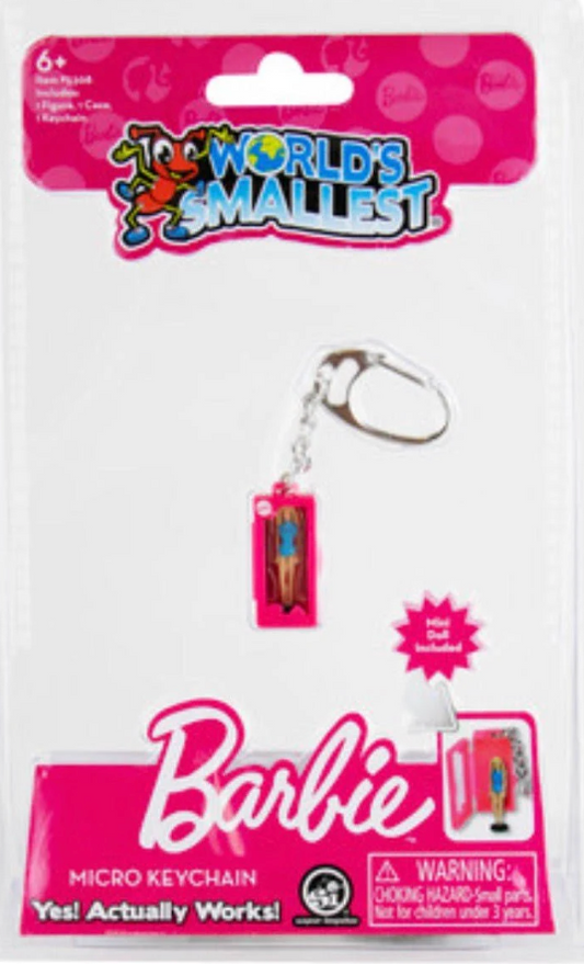 World’s Smallest Barbie Mini Keychain