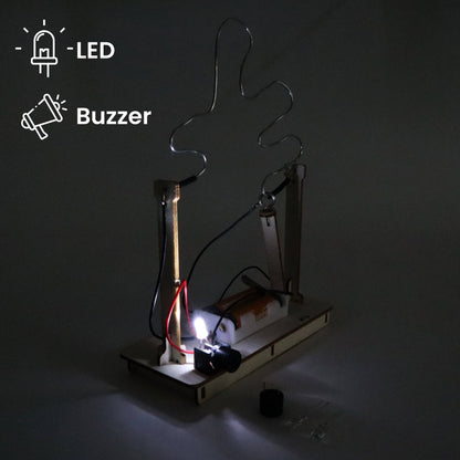 Buzz Wire Game DIY Kit, STEM Toy for Kids, Craft Kit