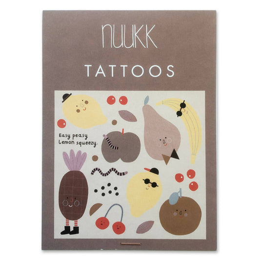 Organic Tattoos - Silly Fruits