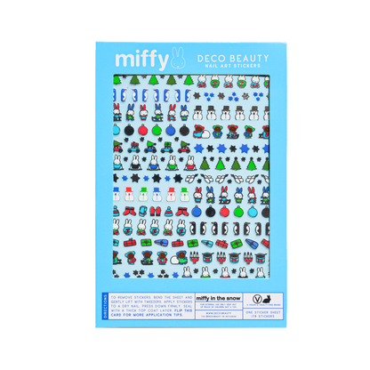 MIFFY IN THE SNOW Nail Stickers