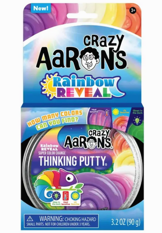 Crazy Aaron's Thinking Putty - Rainbow Reveal