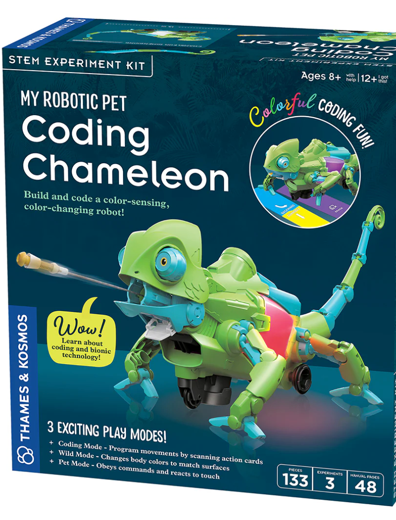 My Robotic Pet: Coding Chameleon