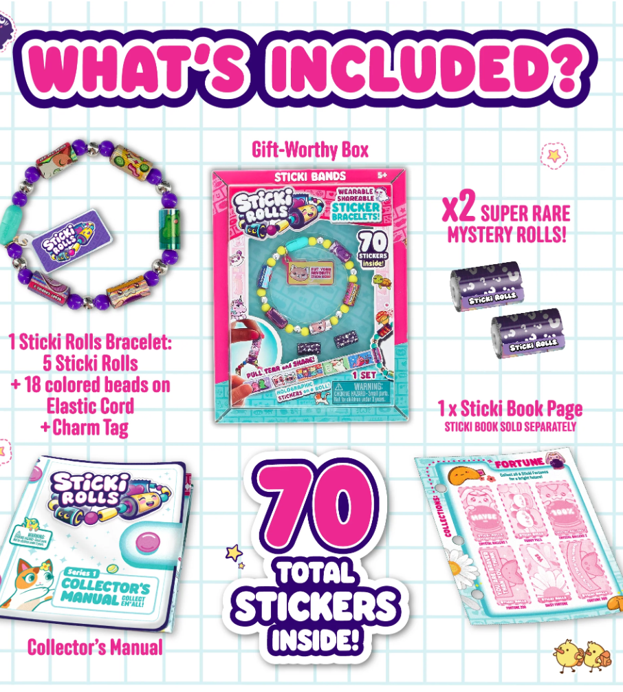 Sticki Rolls Sticki Band Single Pack