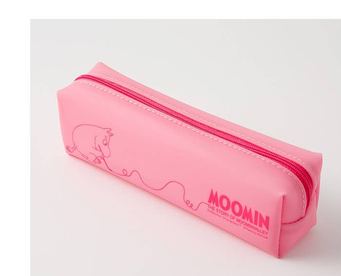 Moomin Silicon Pencil Case Pouch: Yellow