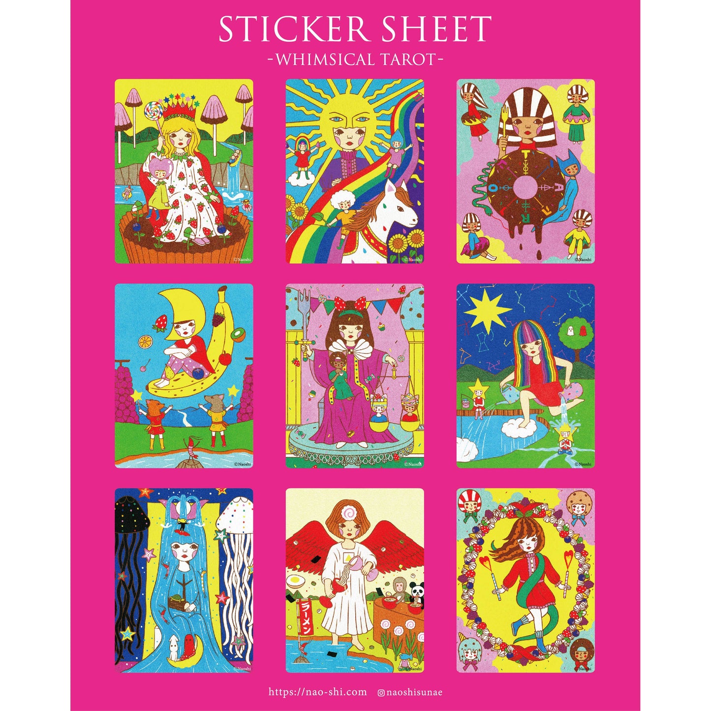 TAROT Sticker Sheet